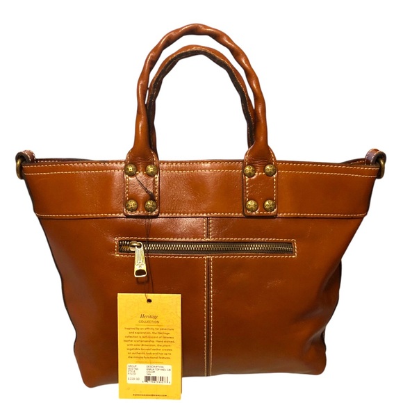 • New Patricia Nash Analia Top Handle Heritage Collection Crossbody Tote NWT HP - Picture 4 of 17